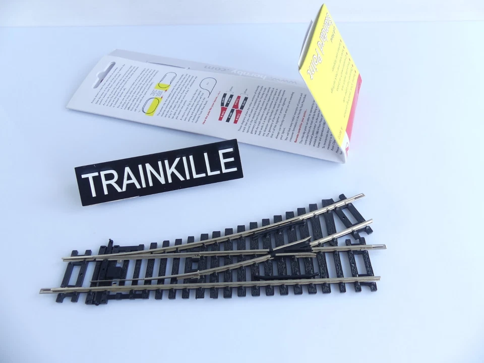 JOUEF / HORNBY R8072 MAILLECHORT AIGUILLAGE MANUEL A GAUCHE R 8072 - Photo 1/1