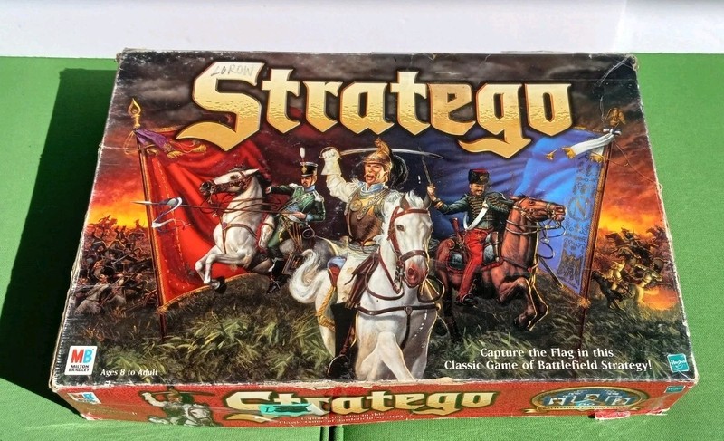 Statego Board Game Vintage 1999 Made U.S.A. Capture Opponent's Flag Vintage 