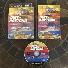 NASCAR: Dirt to Daytona (Sony PlayStation 2, 2002) PS2 TESTED COMPLETE CIB