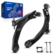 KAX Front Lower Control Arm w/Ball Joint  Tie Rod End Link  Sway Bar Link Fit