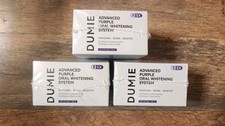 3 X Dumie Advanced Purple Oral Whitening System Teeth Powder 30g Sensitive 11/28
