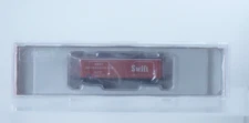 NOS Rapido Trains Inc. SWIFT 2814 37' N Scale Meat Reefer Car - 521034