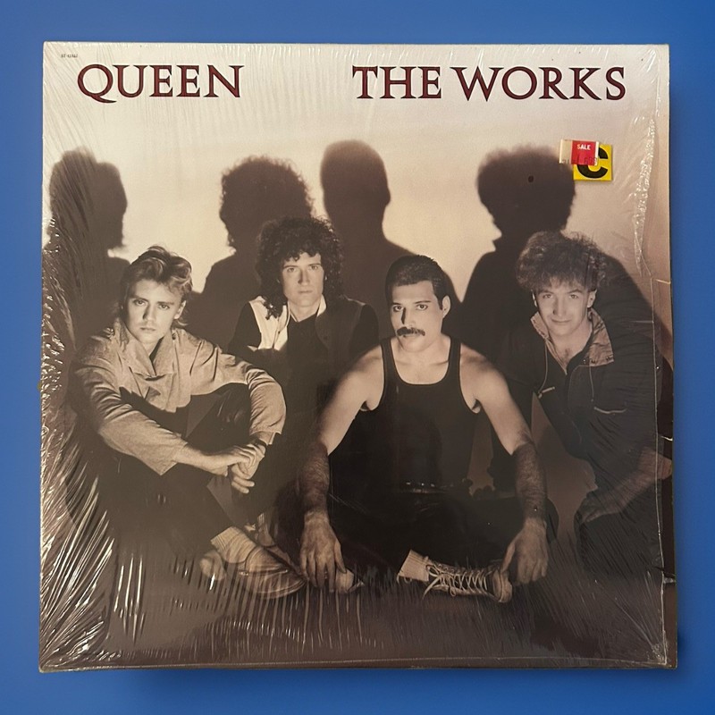 Queen The Works Vinyl LP 1984 US 1st Press ST-12322 STERLING Near Mint Shrink
