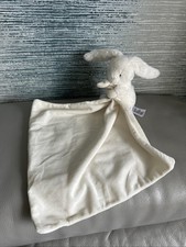 Mothercare Bunny Rabbit light Cream Baby Comforter Blanket Soft Toy Comfort exc
