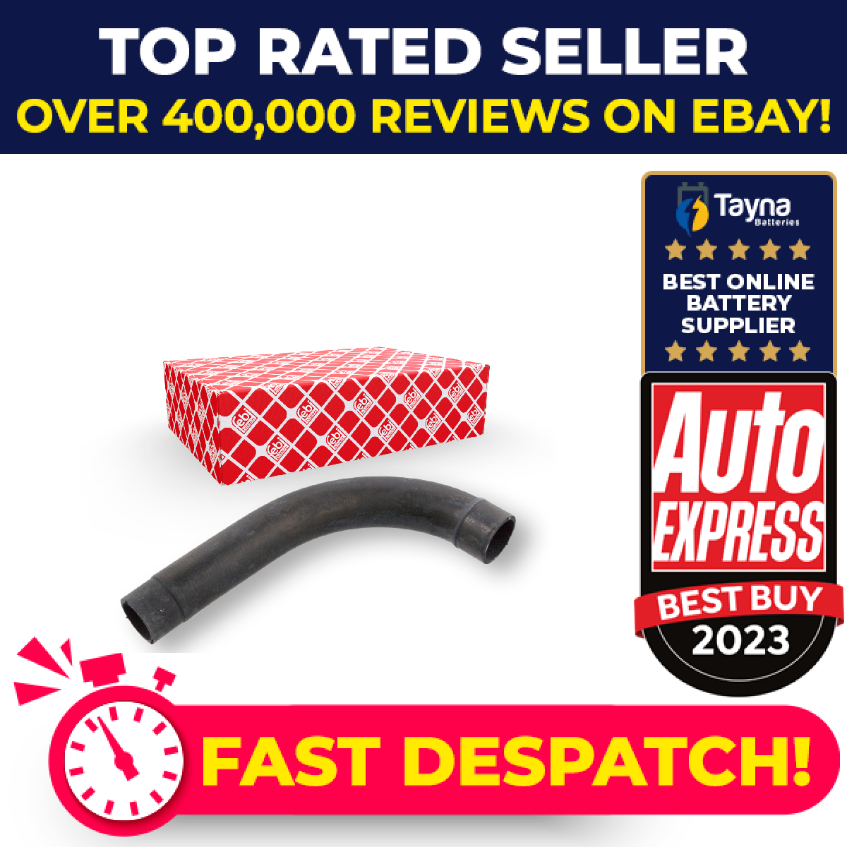 Radiator Hose Upper 12998 Febi Coolant A1245015882 1245015882 Quality Guaranteed
