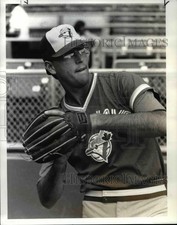 1985 Press Photo Blue Jays pitcher Tom Henke  - cvb57982