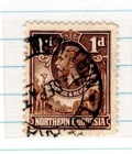 Northern Rhodesia King George V Postage STAMP 1 Shilling SA-41 — photo 1