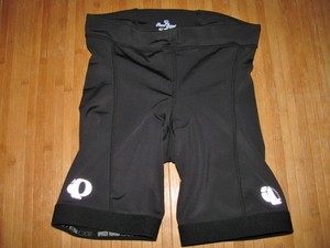 PEARL IZUMI SELECT Shorts TRI TRIATHLON Womens LARGE Nylon Spandex BLACK