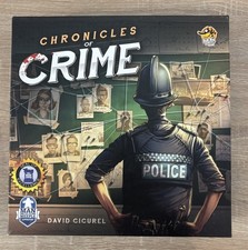 CHRONICLES OF CRIME BOARD GAME - LUCKY DUCK GAMES 2018 - COMPLETE