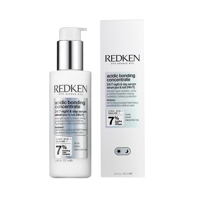 Redken Acidic Bonding Concentrate 24/7 Night Day Serum For Damaged Hair -