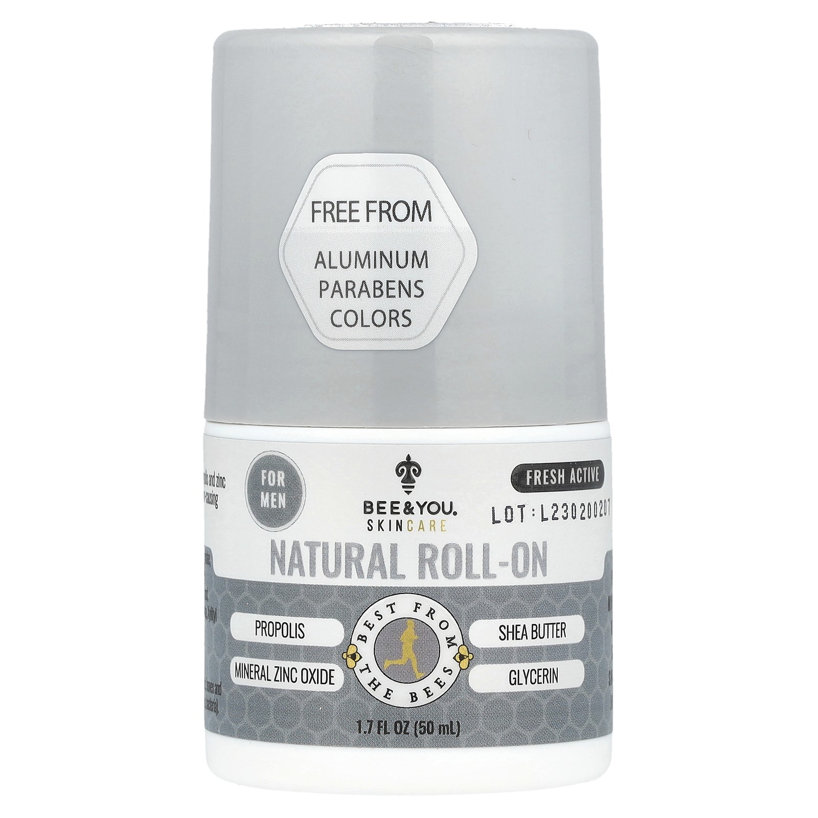 Натуральная пенка для умывания, для мужчин, Fresh Active, 1,7 жидких унций (50 мл)