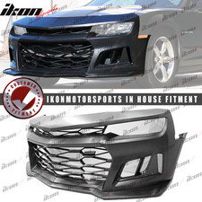 Fit 14-15 Chevy Camaro 5th To 6th Gen Zl1 Style Pp Front Bumper Cover Conversion