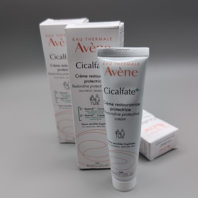 Lot Of 3 Avene Cicalfate + Restorative Protective Cream 40mL Exp 10/26