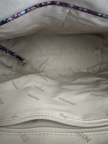 Brahmin Large Duxbury Satchel Metamorphosis Melbourne Genuine Leather Colorful - Picture 10 of 12