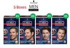 5X Schwarzkopf MEN SUCCESS Hair Color Dye Cream Grey Coverage Black Brown Shades