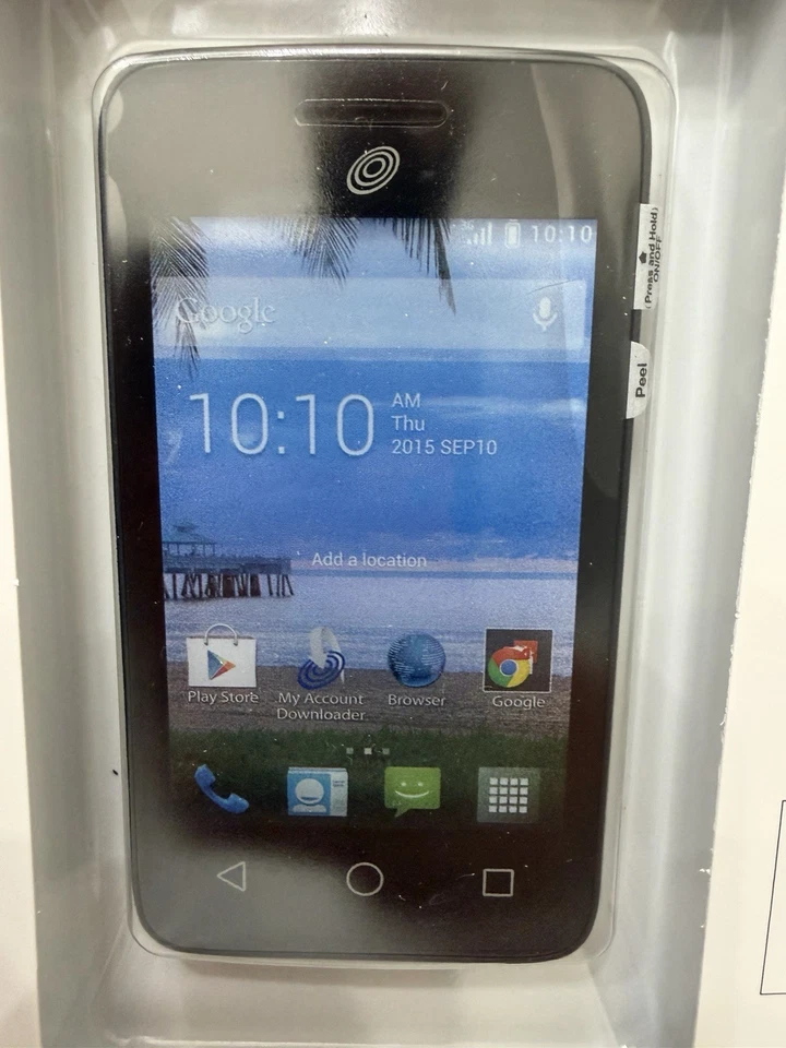 Tracfone With 450 Minutes Alcatel Onetouch Pixi Glitz 4G Android Smartphone - Image 3 of 4