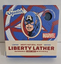 Dr. Squatch - Liberty Lather  (Captain America) LIMITED EDITION Soap Bars