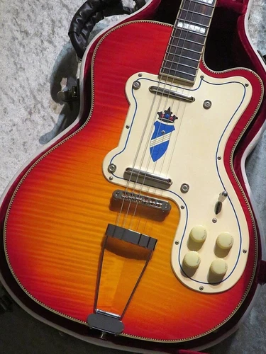 Kay Reissue K161VCS Thin Twin Electric Guitar Cherry Sunburst MINT 43mm Nut
