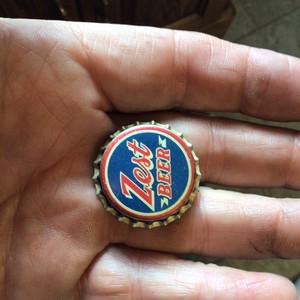 ZEST ENGESSER BREWING CO BEER BOTTLE CAP. ST PETER MINN MN MINNESOTA ADVERTISING