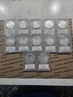 2016 pcgs ms70 silver eagle 30th anniversary Signed  Lot Of 12