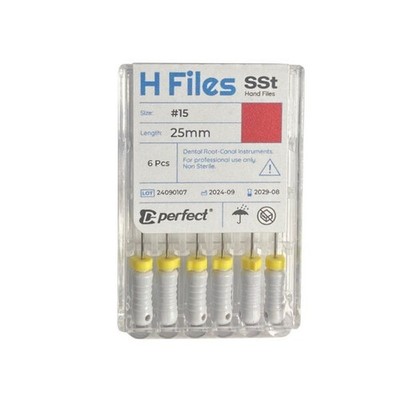 H-Feilen 25 mm Länge Heckenstromfeilen - Größe #15