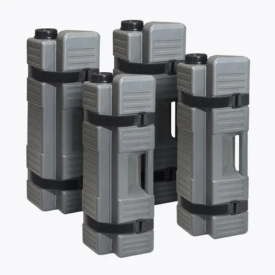 TAYLOR & BROWN Set of 4 Gazebo Weights Heavy Duty Feet Leg Pole Anchor Pop Up Tent Base Marquee