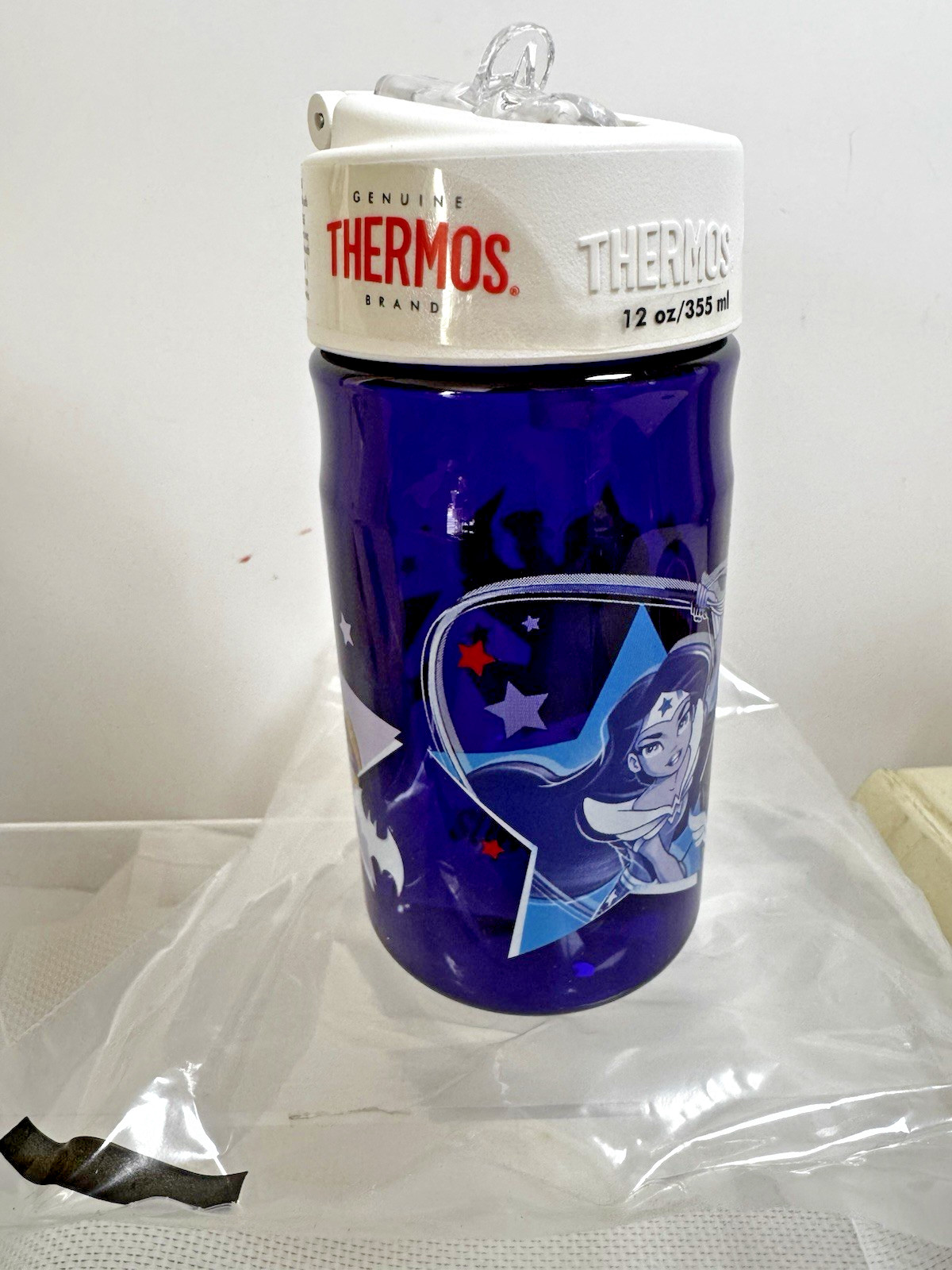 Thermos Brand Girls Purple Water Bottle 12oz Triton Hydratio