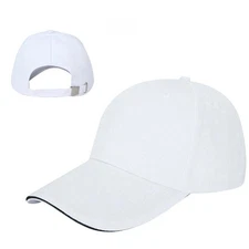 Snapback Hat Classic Trucker Caps Flat Brim Baseball Cap Solid Color Men Hats