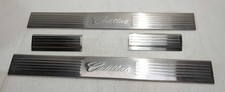 New Oem Genuine Gm Chrome Cadillac Sill Plates 4pc 2007-2014 Escalade 17802527