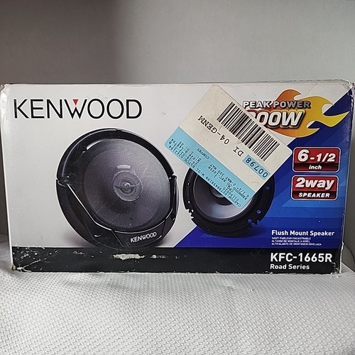 Kenwood KFC 1666R 6,5 Zoll Koaxial-Auto-Lautsprecher 300 W Spitzenleistung 2-Wege Audio