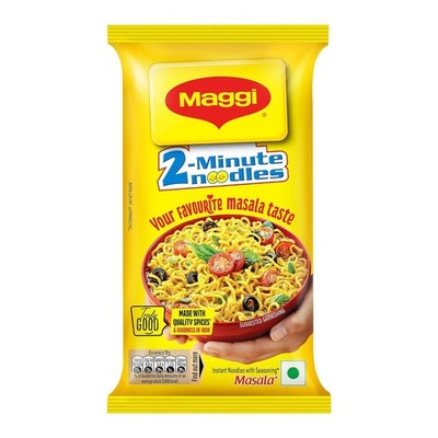 Nestle Maggi 2-Minute Instant Indian SpicyTasty Noodles + Masala 140g Pouch