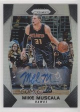 2017-18 Panini Prizm Silver Prizm Auto Mike Muscala #104 Auto 0b4t