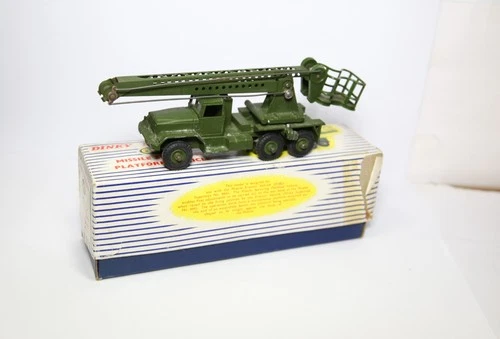 Dinky 667 Missile Servicing Platform Vehicle In Original Box - Vintage Model