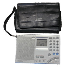 Sony ICF-SW7600GR World Band Receiver Radio EC With Case Manual Tested Working