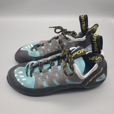 La Sportiva Tarantulace Womens Climbing Shoes Blue Grey Size 37 US 5 10Q TU
