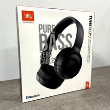 JBL Tune 500BT Wireless On-Ear Headphones - Black