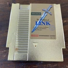 Zelda II: The Adventure of Link (NES, 1988) Authentic With Black Dust Cover