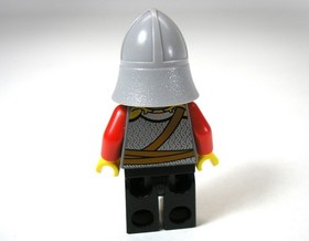 2011 LEGO Castle Kingdoms Lion Knight minifigure cas475 from set 5929 stubble