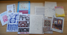 Vintage Mixed LOT of Quilt Patterns and Paper Crafts A17 