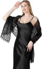 Shawls and Wraps for Evening Dresses Lace Scarfs for Women Pashmina Wedding Form