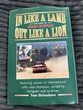 In Like A Lamb Out Like A Lion Signed Book-Tom Grimshaw-story Of John Buffum