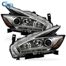 Halogen Headlight For Nissan Murano 2015-2018 Led Drl Projector Leftright Side