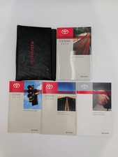 2013 Toyota Sienna Owners Manual With & Warranty Guide & Case