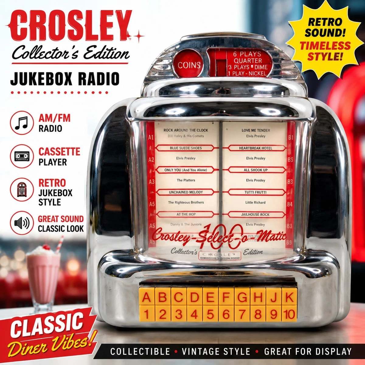 Crosley Jukebox In other Collectible Radios | eBay