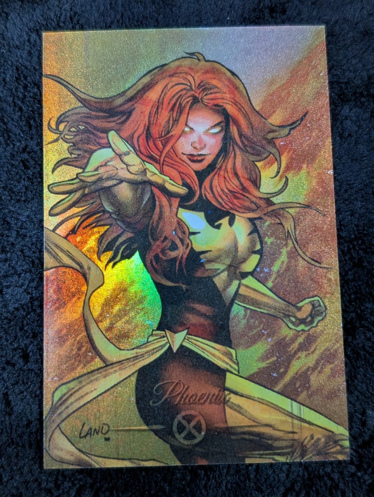 2025 Marvel Peru Phoenix/Jean Grey Holofoil #X-01 Collectoons Expansion X-Men 