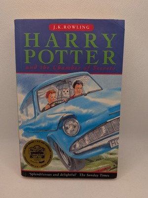 Harry Potter And The Chamber of Secrets PB 1st Edition 1st Print Bloomsbury 1998