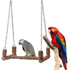 Trespolo per uccelli giocattolo Gabbia appesa Noia Breaker Nido Pappagallo