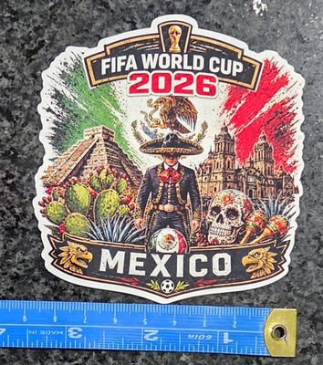 2026 FIFA World Cup Mexico Decal / Sticker Water Resistant Uv