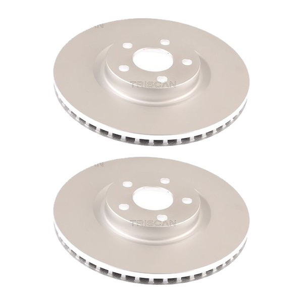 2 Bremsscheiben BelüFtet Ø 316 Mm Triscan Passend FüR U.A. Ford Galaxy-image