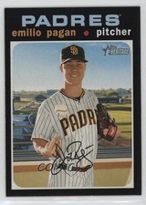 2020 Topps Heritage High Number Emilio Pagan #545 07o4